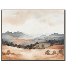 Hushed Highlands Framed Art - 40X50