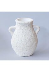 White Vase with Handles