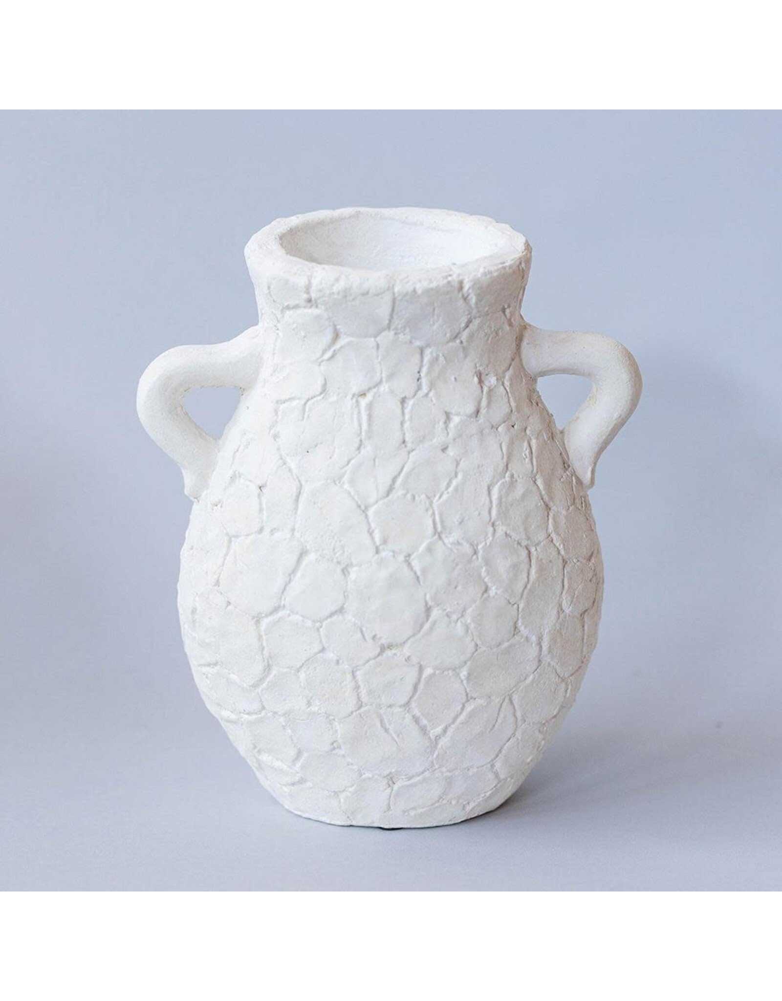 White Vase with Handles