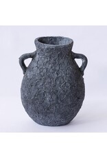 Black Vase with Handles