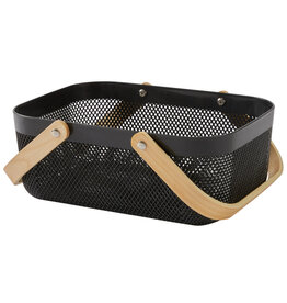 Black Plexus Basket - medium