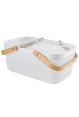 White Plexus Basket - large