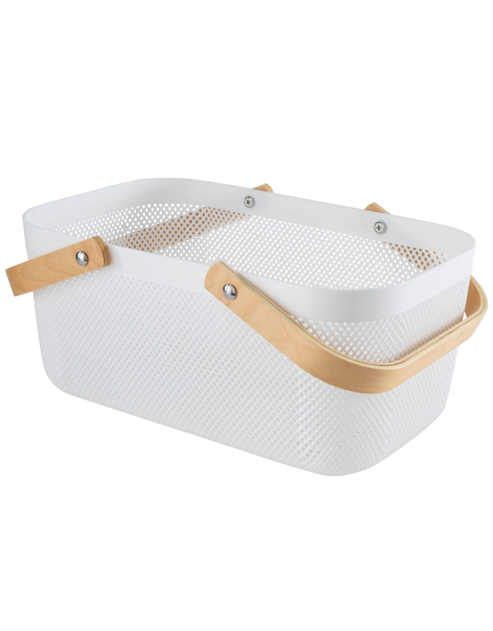 White Plexus Basket - large