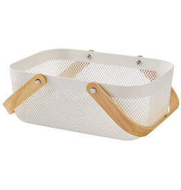 White Plexus Basket - medium