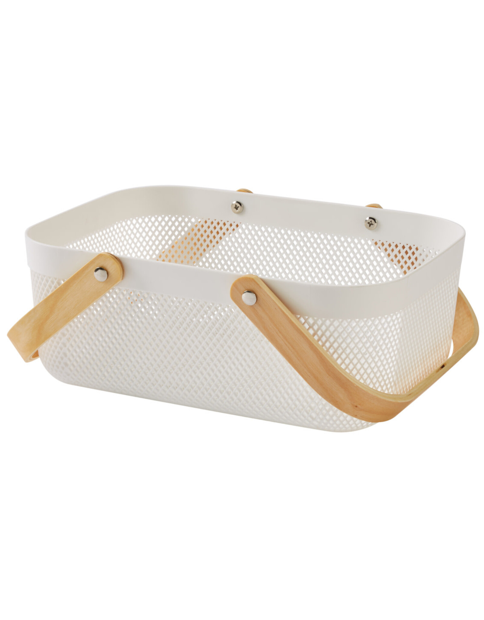 White Plexus Basket - medium