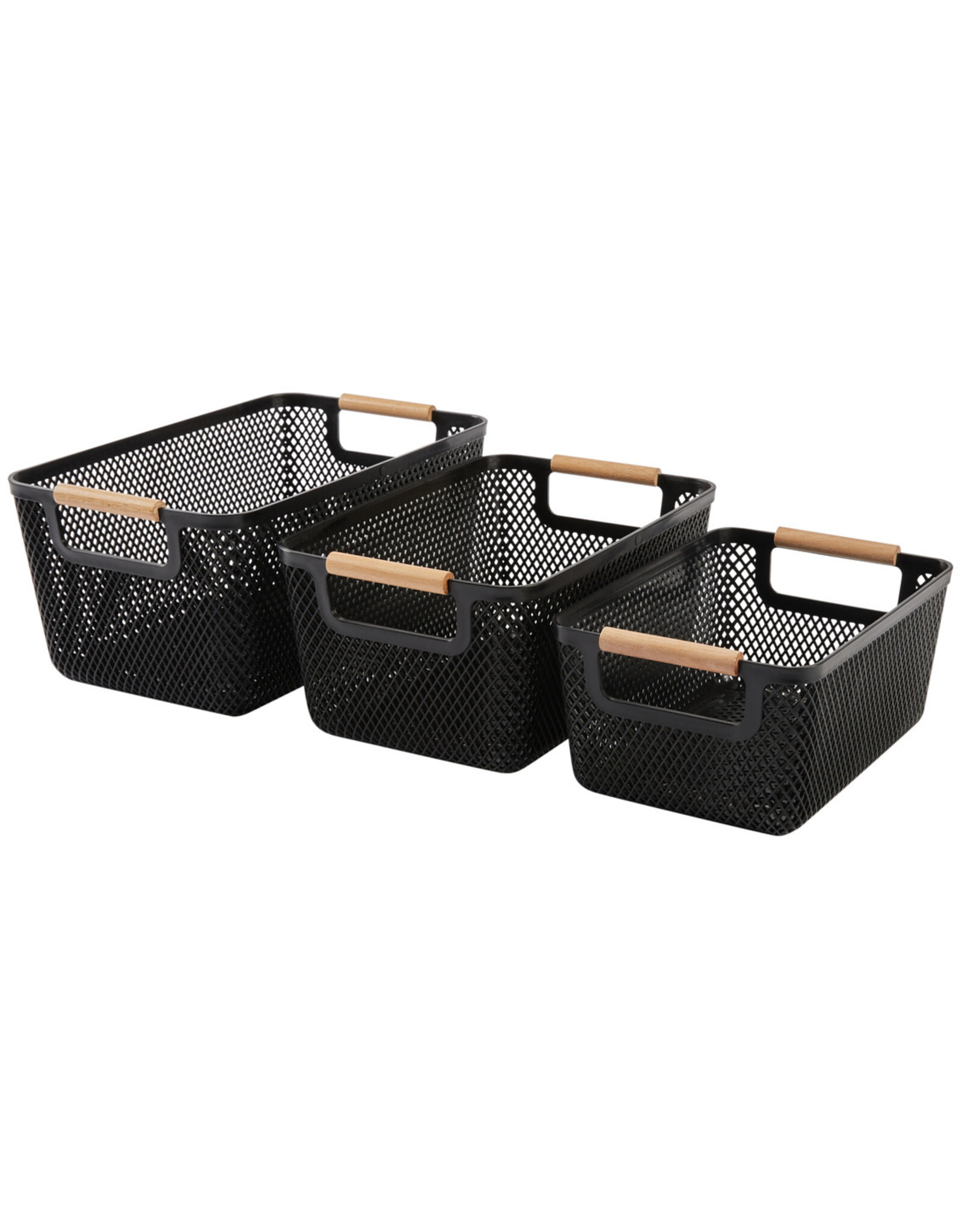 Black Malla Basket - medium
