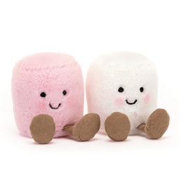 Jellycat Amuseables Pink&White Marshmallows