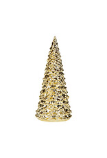 Ceramic Gold Fir Tree