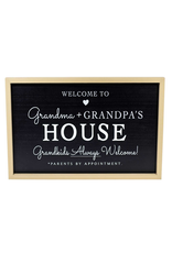 Grandparent's Welcome Sign