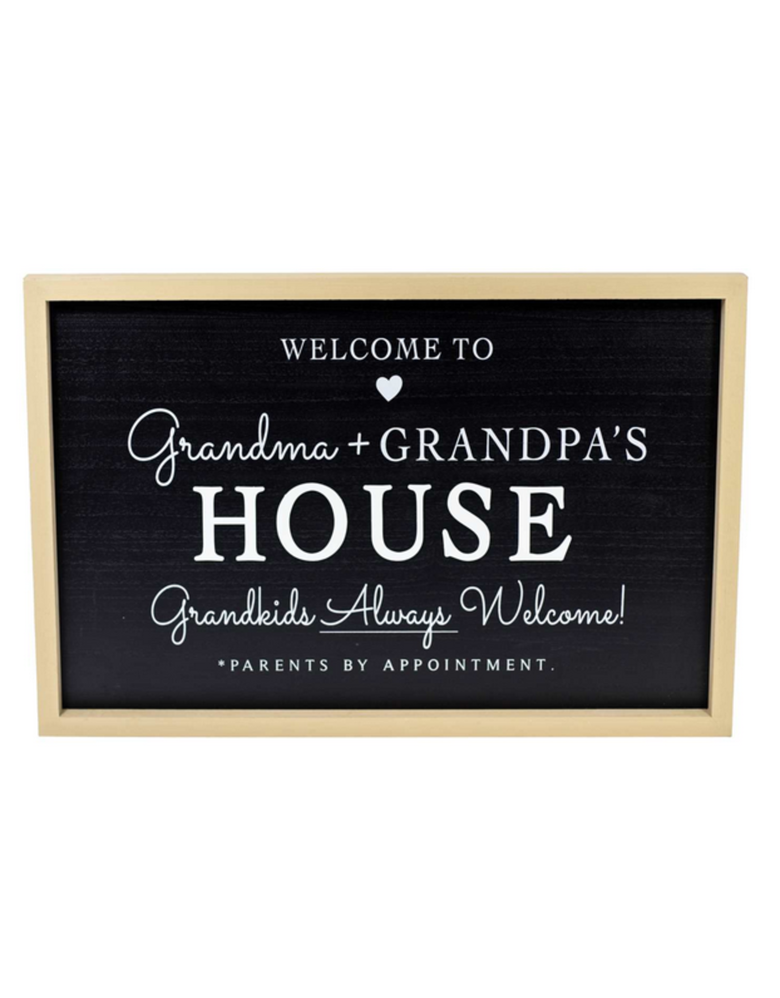 Grandparent's Welcome Sign