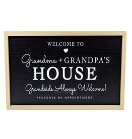 Grandparent's Welcome Sign