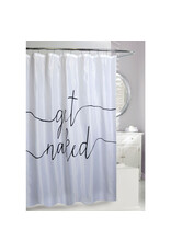 "Get Naked" Shower Curtain