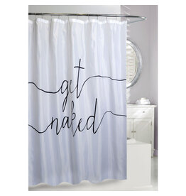 "Get Naked" Shower Curtain