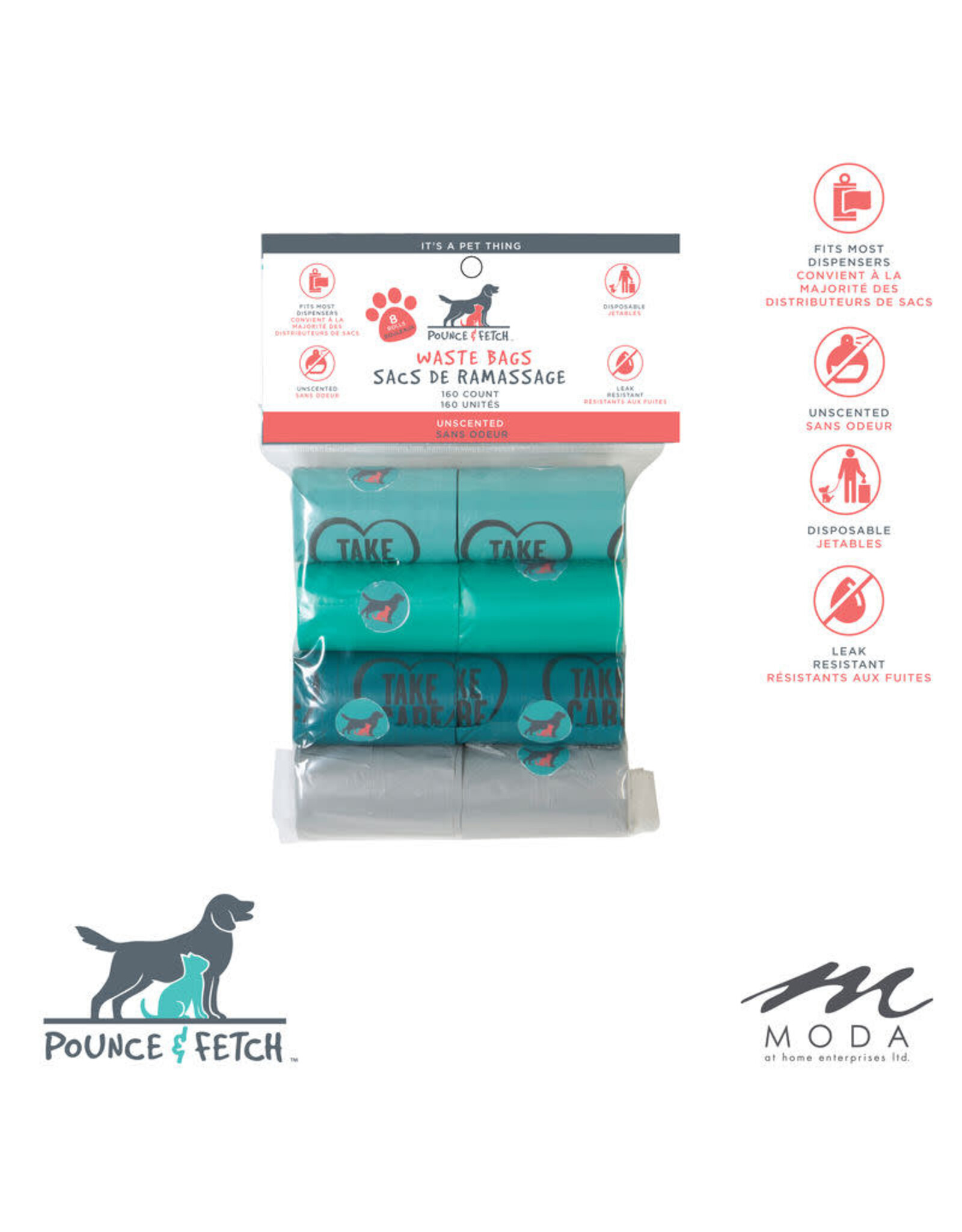 Dog Waste Bags - 160count