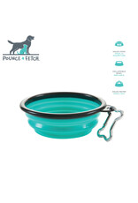 Collapsible Travel Bowl - blue