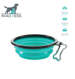 Collapsible Travel Bowl - blue