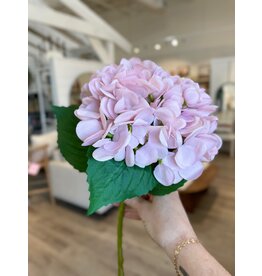 19" Pink Fresh Touch Hydrangea Spray
