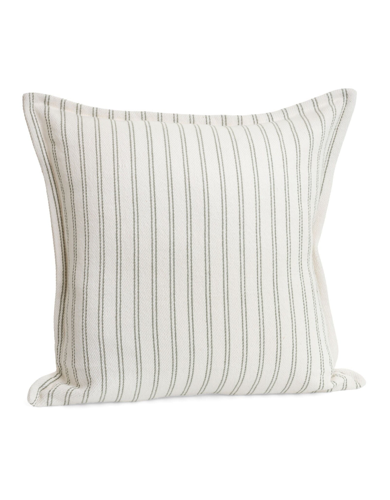 Cushion with Green Stripes - 20X20