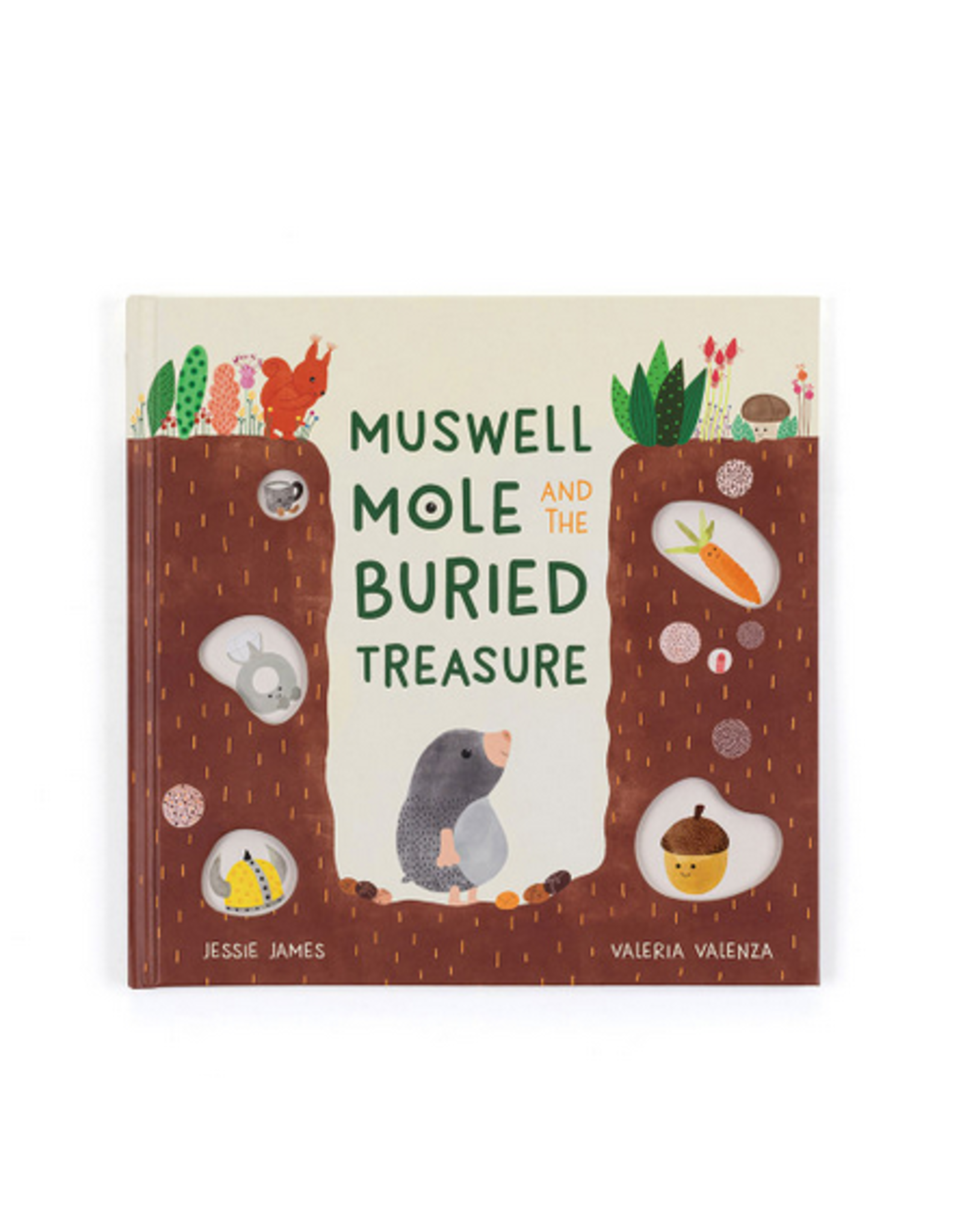 Jellycat Book - Muswell Mole and the Burried Treasure