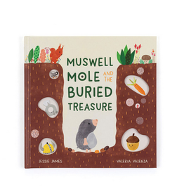 Jellycat Book - Muswell Mole and the Burried Treasure