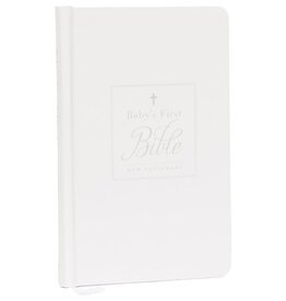 Baby's First New Testament - KJV, white hardcover