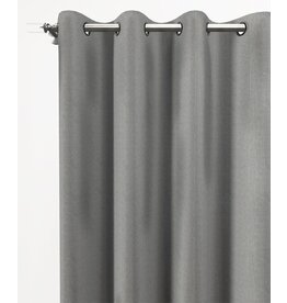 Genoa Grommet Blackout Panel - Grey