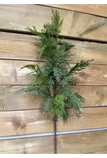 34" Fresh Touch Northern White Cedar Spray