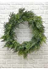 36" Fresh Touch Northern White Cedar Wreath