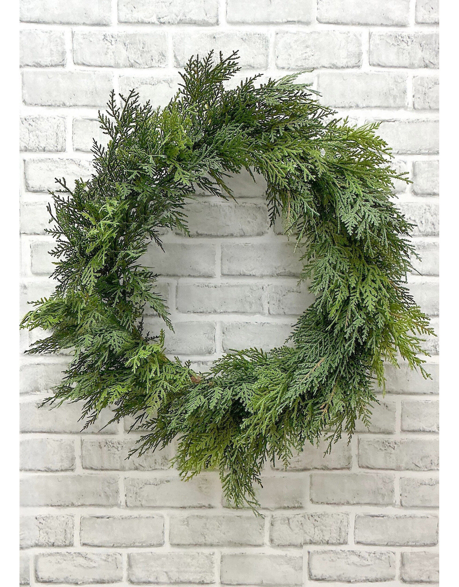 36" Fresh Touch Northern White Cedar Wreath
