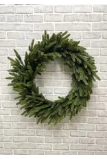 24" Fresh Touch Spruce Wreath