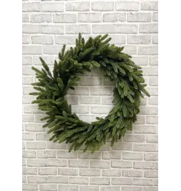 24" Fresh Touch Spruce Wreath