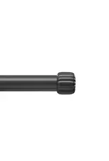 Cleo 1" Rod 66"-120" - matte black