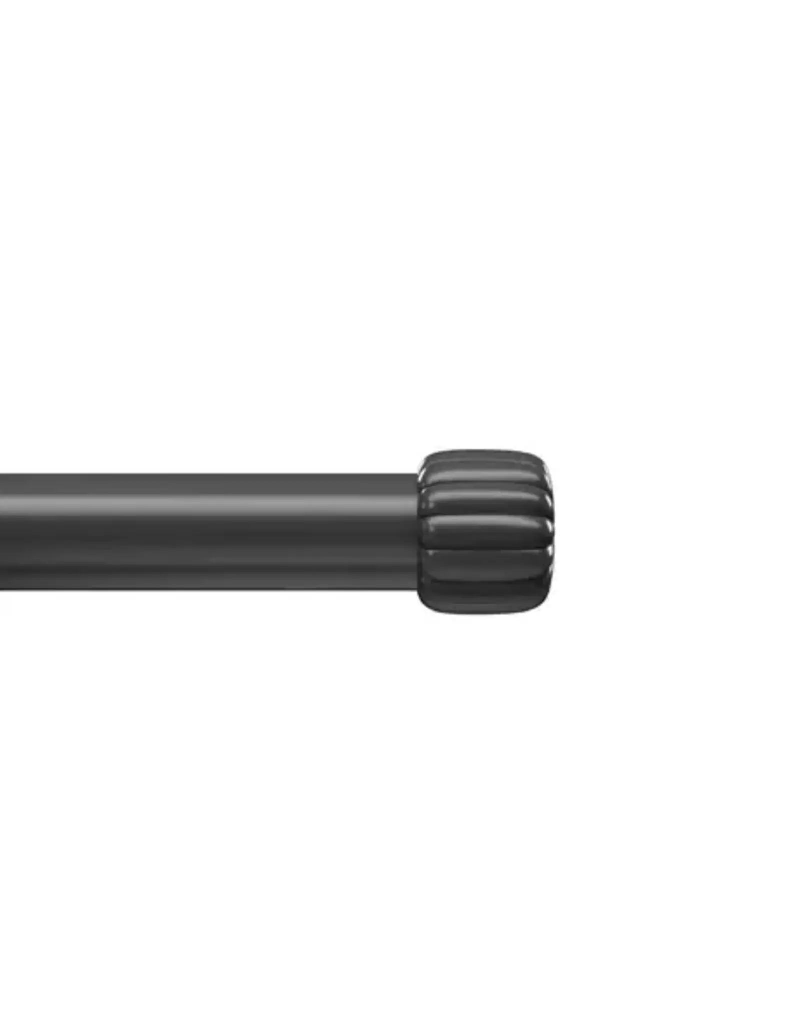 Cleo 1" Rod 66"-120" - matte black