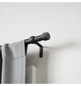 Cleo 1" Rod 36"-66" - matte black