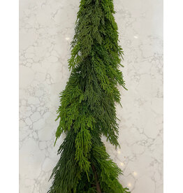 60" Fresh Touch Juniper and Cypress Garland