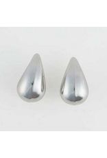 Teardrop Earring - silver