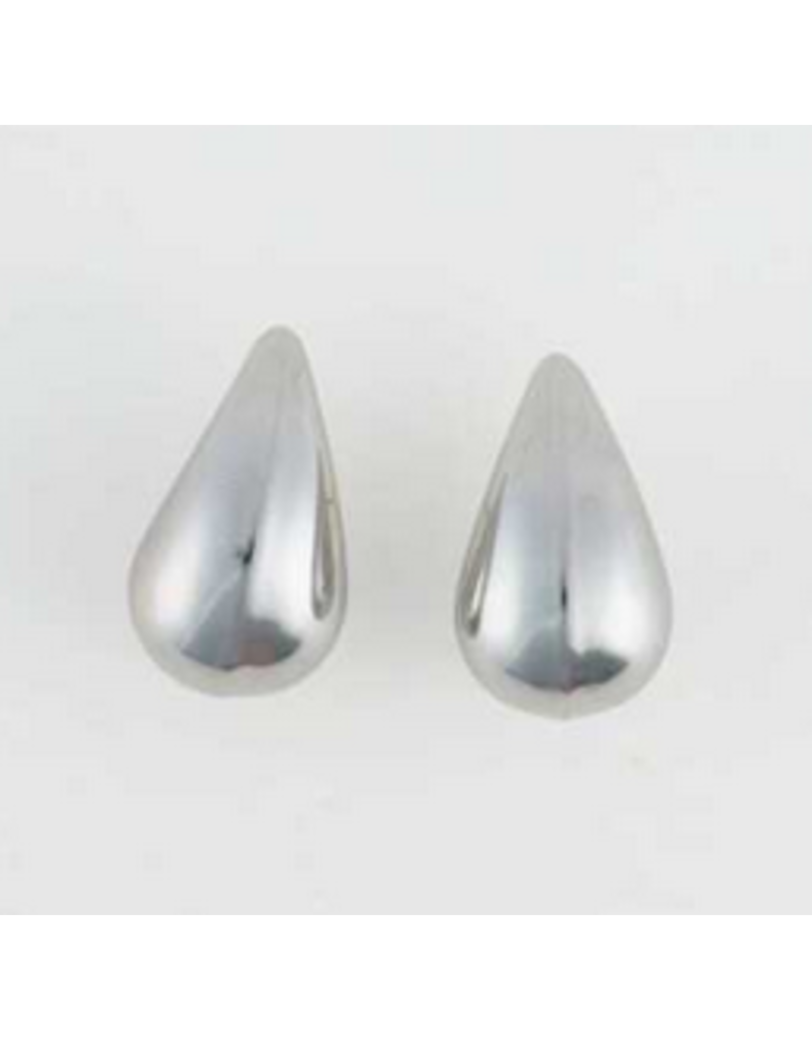 Teardrop Earring - silver