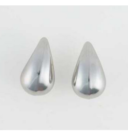 Teardrop Earring - silver