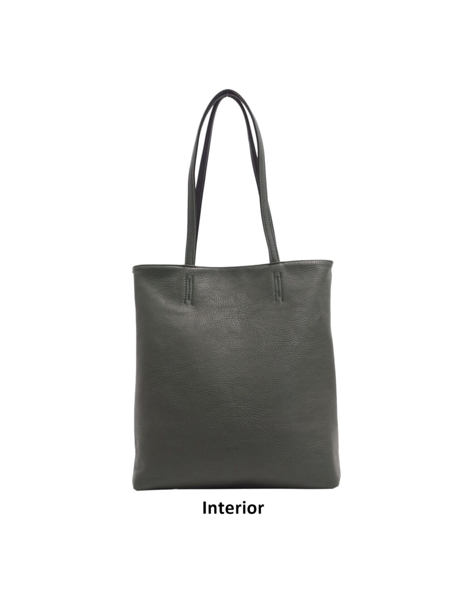 Amia 3-in-1 Reversible Tote - Black/Deep Forest