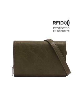 Nita Crossbody Wallet - Olive