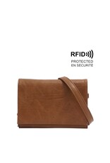 Nita Crossbody Wallet - Brown