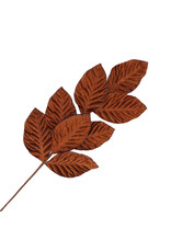 28" Fabric Magnolia Spray - Light Brown
