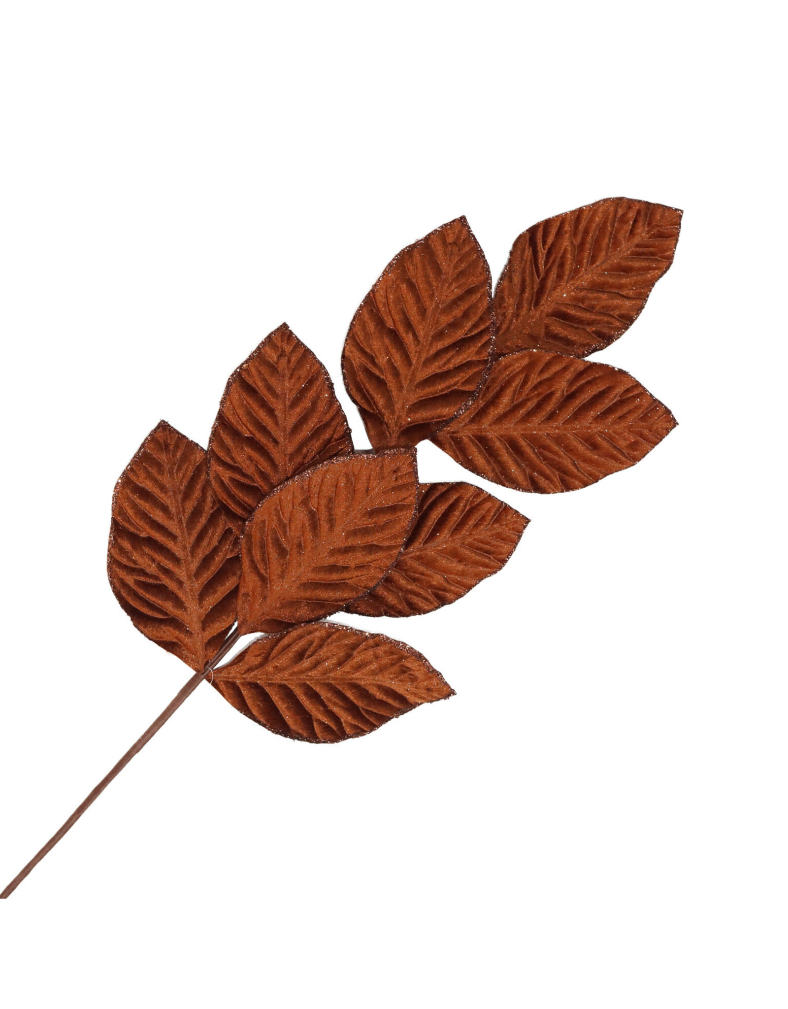 28" Fabric Magnolia Spray - Light Brown