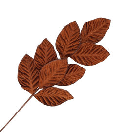 28" Fabric Magnolia Spray - Light Brown