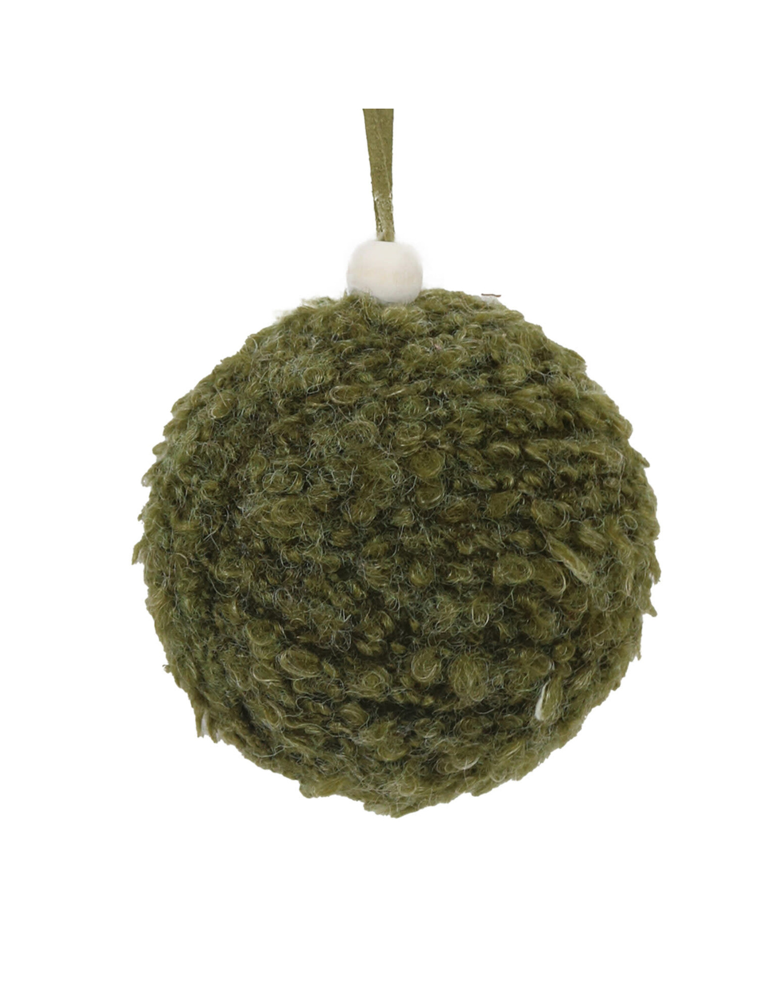 Christmas Forever 3" Pom Pom Ornament - Green
