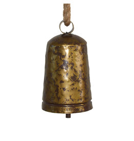 Christmas Forever 8.5" Liberty Bell - Dark Gold
