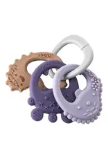 Trio Teether - Peony