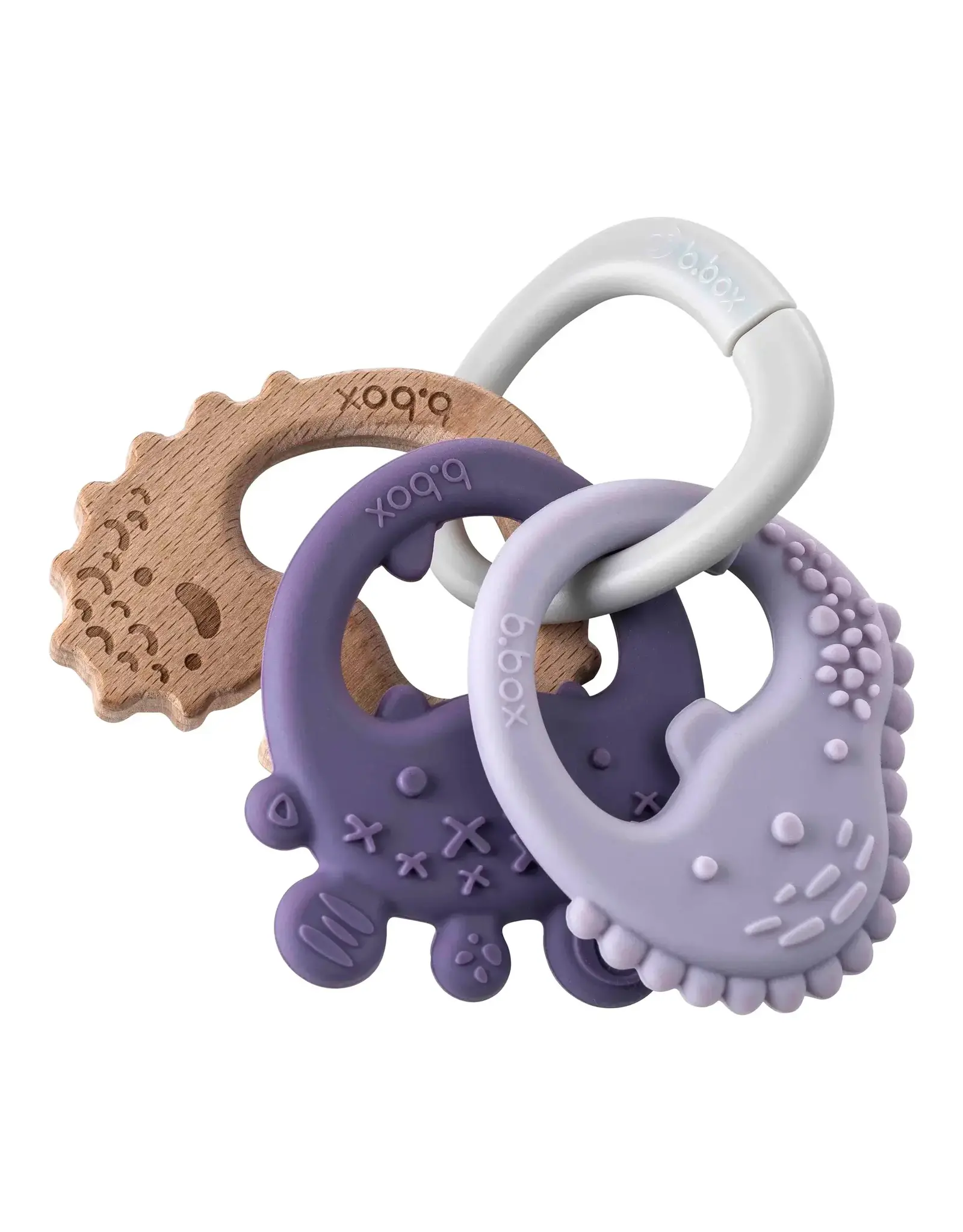 Trio Teether - Peony