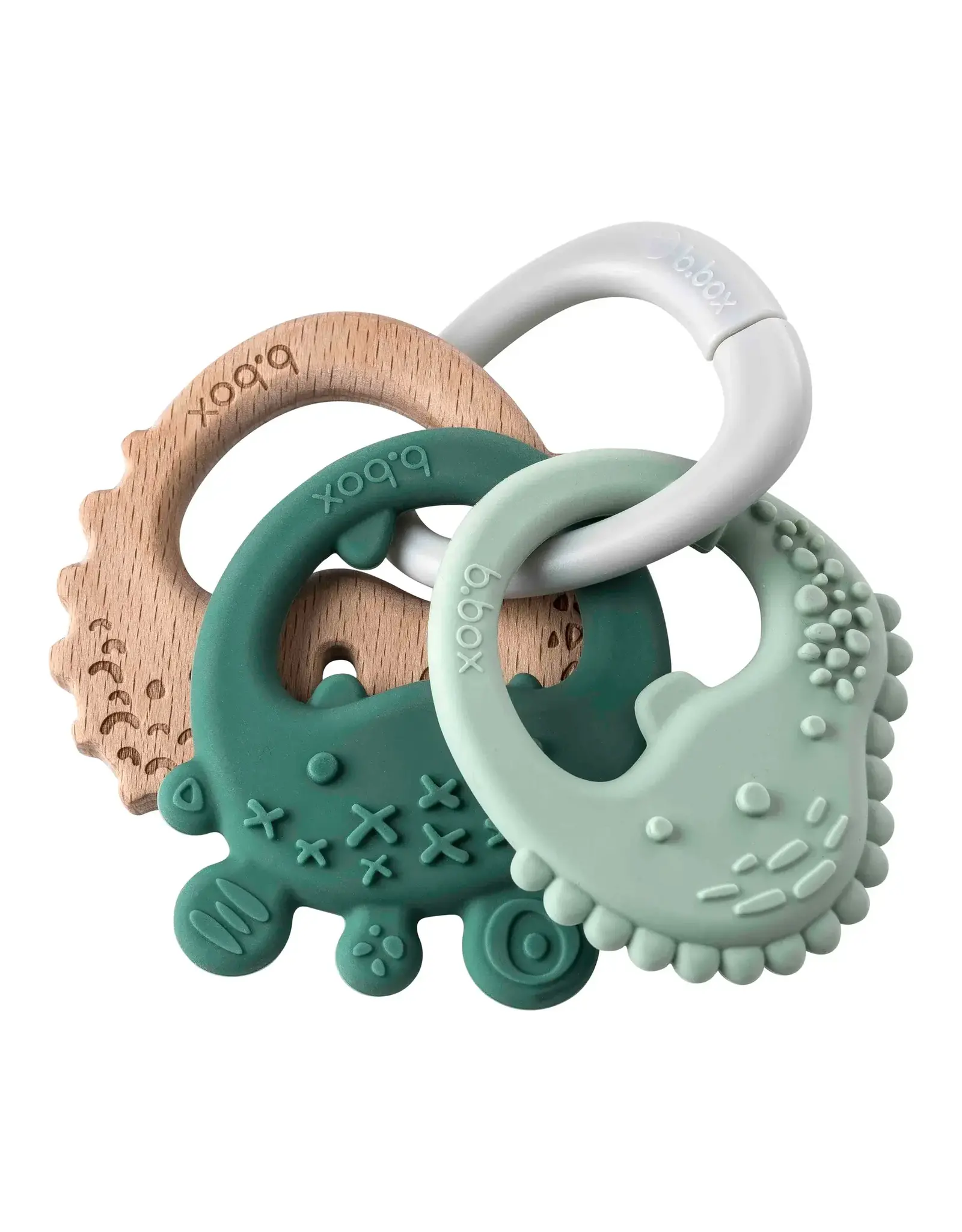 Trio Teether - Sage