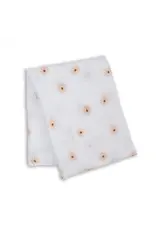 Lulujo Muslin Swaddle Blanket - Daisies Lulujo Muslin Swaddle Blanket - Daisies
